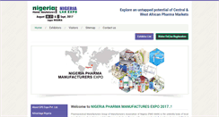 Desktop Screenshot of nigeriapharmaexpo.com